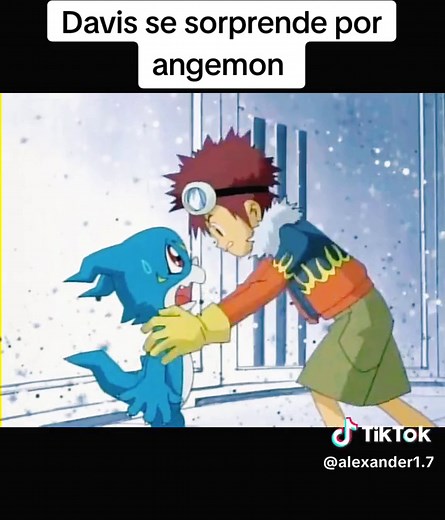 Davis y Angemon en Digimon 02: Escenas Impactantes