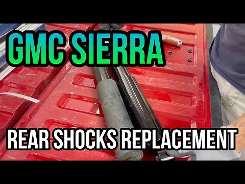 How to replace the rear shocks on 2007-2013 GMC Sierra