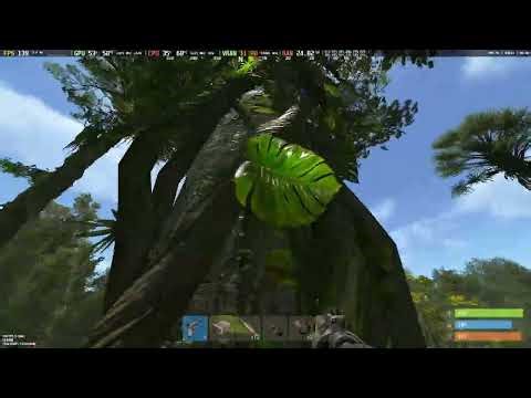 RUST - RTX 5090 + RYZEN 9800X3D (40 FPS) AHAHAH