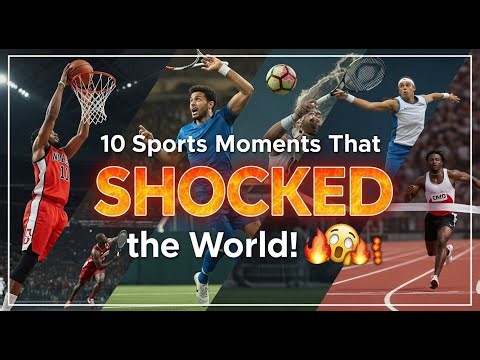 10 Sports Moments That SHOCKED the World! 😱🔥