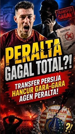 🚨 TOTAL COLLAPSE?! Persija Transfer Ruined Because of Peralta's Agent! #persija #peralta