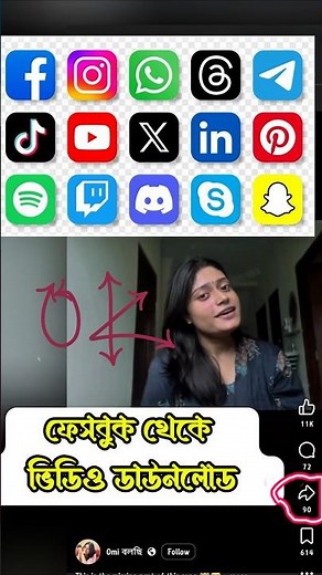 How to Download Facebook Videos in 2026! 📥 | HM digital skills #shorts #facebook