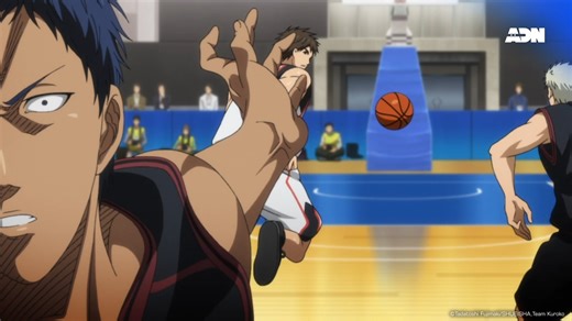 Quand Kuroko envoyait un véritable MISSILE en guise de passe 🤯 Retrouve Kuroko's Basket en VO & VF sur ADN ! | Animation Digital Network