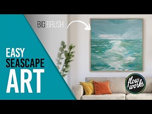 Big Brush Stroke Painting - USE BIG BRUSHTROKES