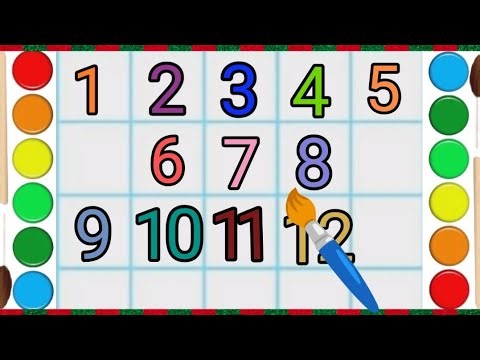 Learn and write 1 to 50 numbers|Tracing practice for kids|1-50 number writing practice|123 counting