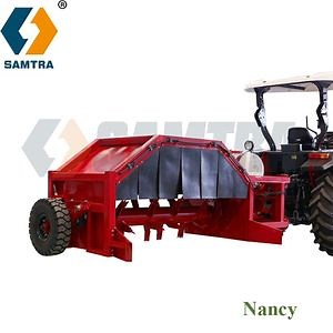 [Hot Item] Tractor Windrow Turner Organic Waste Aerobic Compost Turner Organic Fertilizer Compost Machine
