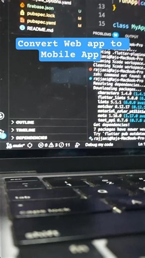 Build App like pro day 7 - Convert website to mobile app