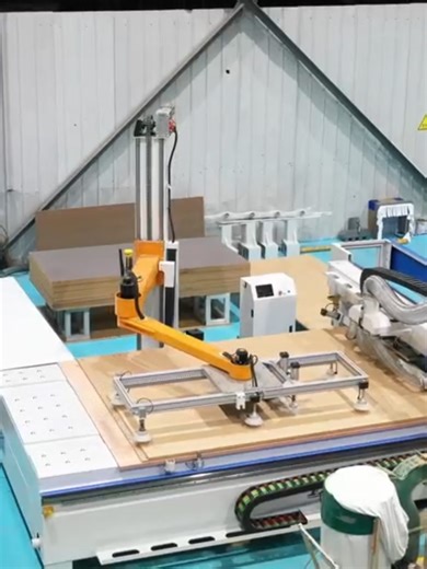 🔥 YOUR CNC, YOUR STYLE – CUSTOM COLORS FOR THE WIN! 🔥 Tired of generic industrial machines that all look the same? We get it – your workshop deserves gear that matches your vibe, brand, and workflow. That’s why our fully automated CNC nesting machine isn’t just built for performance… it’s built for YOU. Choose from endless custom color options for the large protective enclosure, from bold corporate brand colors to sleek, modern tones that make your shop pop. We don’t stop at paint, either – ad