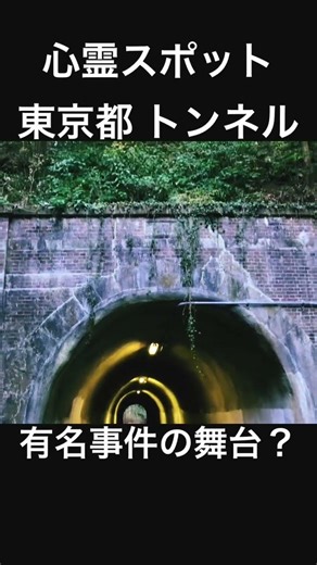 心霊スポット トンネル 有名事件の舞台？ 東京都 宗教施設､廃墟､創価学会投稿 訪問時、雪火事火災人身事故事件注意 高市早苗首相総理､勧誘宗教法人課税 維新立憲公明民主自民 中国 統一教会 アメリカ