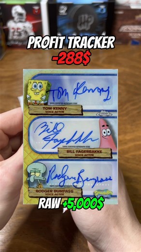 SpongeBob Cards Pack Drawer 125 Revealed