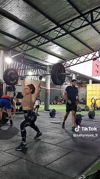 Complex de Clean 🫡#crossfitgirl #crossvit #CrossFit