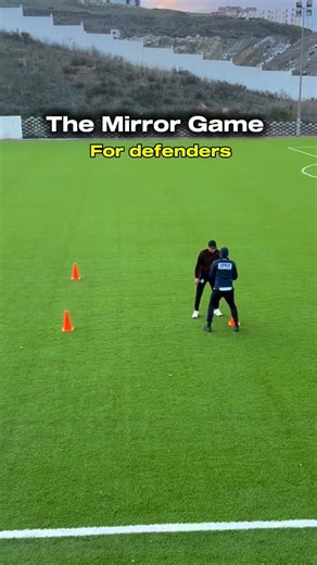 The mirror game 👌✅ develop your marking | Coachsohaib25