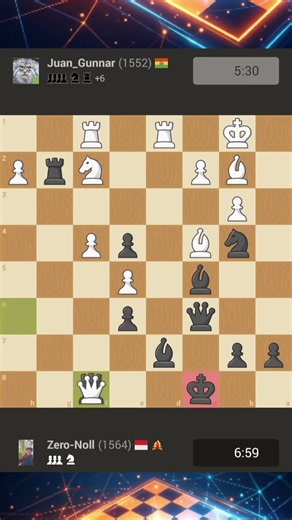 Gameplay Catur Amatir #chess #chessgame #games #caturterbaru #chess.com
