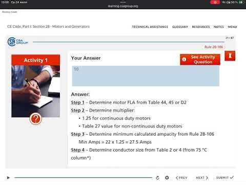 Section 28 Motors and generators