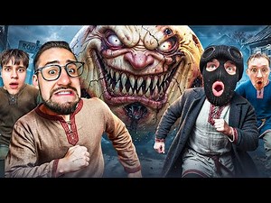 24 ЧАСА ПРЯЧЕМСЯ ОТ МОНСТРА КОЛОБКА! ЭТО САМАЯ СТРАШНАЯ РУССКАЯ ДЕРЕВНЯ! Здесь Живут Монстры...