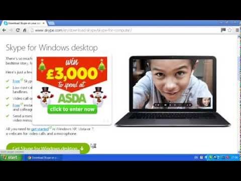 Windows XP - How to download and install Skype