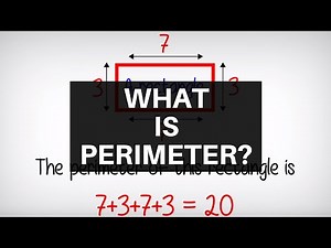 What is a Perimeter in Math? | Perimeter of Shapes | Perimeter for kids | Shapes for Kids| Perimeter