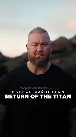 Transparent Labs™ on Instagram: "Transparent Labs Presents: Return of the Titan After a devastating pec muscle tear while chasing a powerlifting world record, Hafthor Bjornsson faced one of his most challenging hurdles. Yet despite this setback, his passion for strongman has returned. He is determined to re-enter the strongman arena smarter and stronger, and yearns to recapture the feeling of being the strongest man in the world. As he gears up for a comeback in 2024, Hafthor sheds light on his 