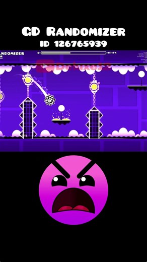 GD randomizer #geometrydash #shorts #challenge