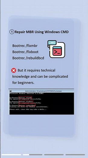 How to Fix No Operating System Found Issue #operatingsystem #fix #boot #mbr #repairing #solution