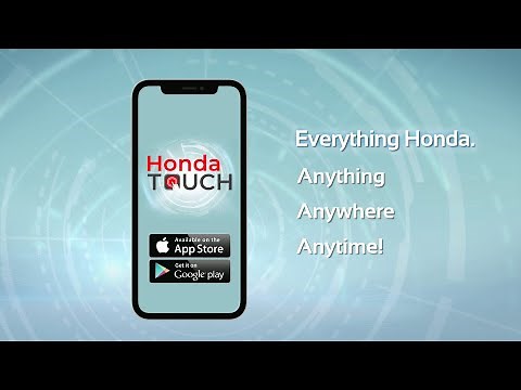 HondaTouch - Everything Honda. Anything. Anywhere. Anytime