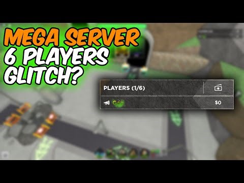 6 MAXIMUM PLAYERS GLITCH? MEGA SERVER IS STILL AROUND | Tower Defense Simulator | ROBLOX