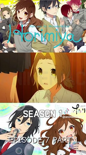 Horimiya S1 | Tagalog Dub Episode 7 Part 1 #horimiya #anime #foryourpage