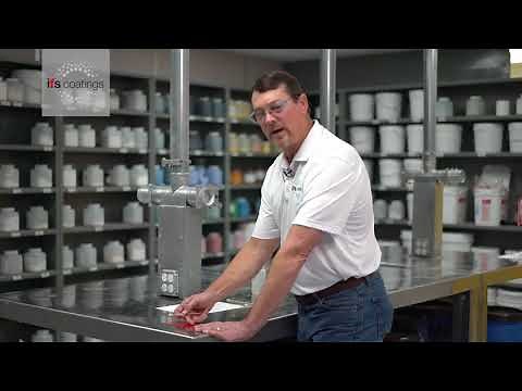 Performing the powder solvent rub test - easy QC tests for powder coatings