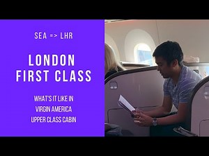 Virgin Atlantic Upper Class - Seattle to London