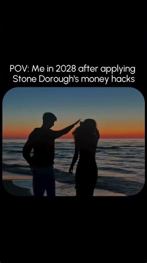 Learn and apply Stone Dorough's money hacks!