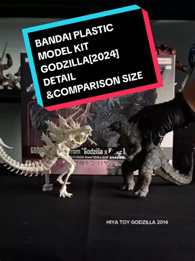 BANDAI Godzilla Model Kit 2024: Size Comparison & Details