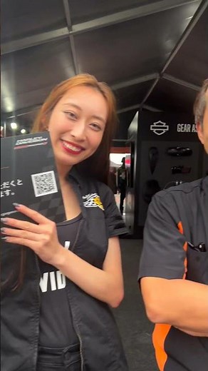 湘南Girlsにも逢える! モトGP日本グランプリにハーレーブース!! #motogp2024 #motogp日本グランプリ #瀬名ひなの #十文字智花
