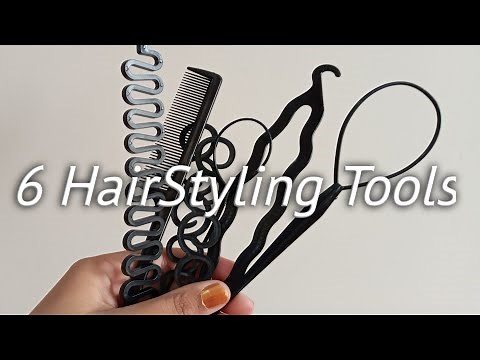 😱 Trying 6 Different Tricky HairStyling Tools | Useful HairStyling Accessories 👌