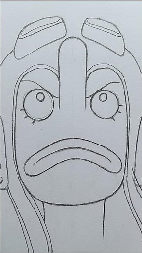 Easy anime drawings | how to draw Usopp - [One Piece] | anime boy drawing step by step for beginners