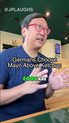 German Mayo vs. Ketchup: The Truth Revealed! #shorts
