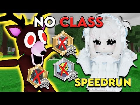 I Speedran 99 nights in the forest with NO CLASS!