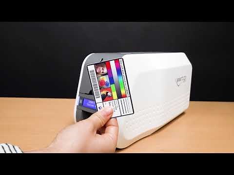 How to fix the card printer ribbon?