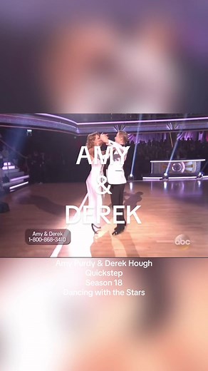 Amy Purdy and Derek Hough Quickstep on DWTS