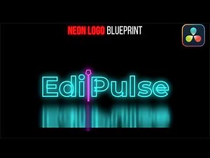 Create Electric Neon Logo Animation in DaVinci Resolve | Fusion Tutorial