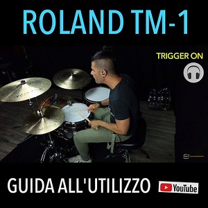 Roland TM-1, la mia recensione qui: https://youtu.be/AZgGd1ZJTuI TM-1 è la soluzione più economica per rendere ibrido il tuo kit o utlizzare pad/trigger esterni. 🎧 Cuffia CONSIGLIATA... | Suonare la Batteria