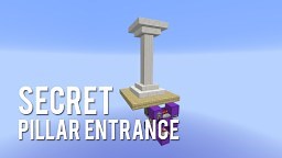 Redstone: Secret Pillar Entrance [Tutorial] Minecraft Map