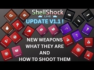 ShellShock Live | Update V1.1 - All New Weapons and How To Shoot Them !