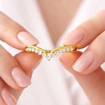 14K Yellow Gold Stacking Ring