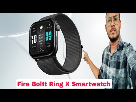 Fire Boltt Ring X Smartwatch | Fire Boltt Smartwatch | Best New Smartwatch