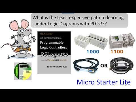How to Program a PLC - Learning with RSLogix500