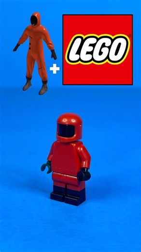Building the Hazmat ASYNC suit from the Backrooms in LEGO
