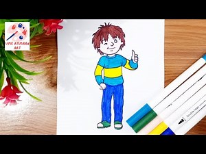 "🎨 How to draw Henry | Easy Step-by-Step Tutorial | UmeRomaanArt "