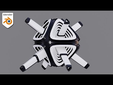 Abstract Animation Loop in Blender Using Attribute Statistics Node - Blender Tutorial