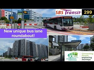 [New Tampines South BTO scenes] SBS Transit Svc 299 after route amendment on 14 Dec 2025