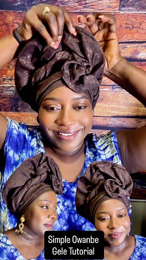 47K views · 8K reactions | Simple & easy to achieve Gele head wrap styling for every lady. Men show this to your wives. #virals #trending #fyp #fbreelsfypシ゚viralシ | African Beautiful Fashion and Lifestyle | Facebook